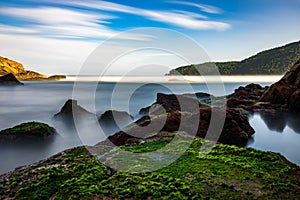 Long Exposure Beach Pedra da Praia do Meio Trindade, Paraty Rio photo