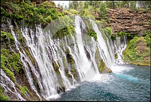 Long Exposure of Burney Falls, California