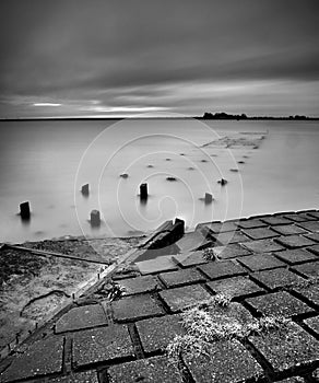 Long Exposure at Burnham with jetty and Pavement