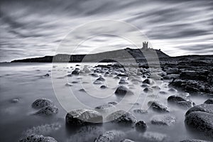 Long Exposure of Dunstanburgh Castle