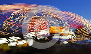 Long Exposure Fair Ride Motion