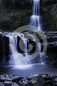 Long Exposure image, Blaen-y-glyn waterfalls, Brecon Beacons, South Wales