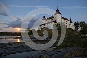 Long exposure of Lacko castle