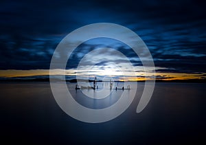 Long Exposure Lake Champlain