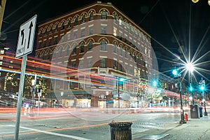 Long exposure light trails and star bursts