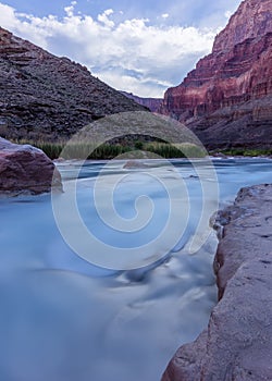 Long Exposure Little Colorado within Grand Canyon National Park