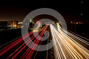 Cork Ireland Long Exposure photography motorway highway scene night trails