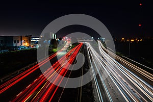 Cork Ireland Long Exposure photography motorway highway scene night trails