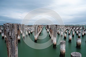 Long Exposure at Princes Pier, Port Melbourne, Australia