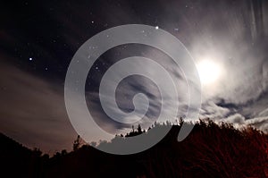 Long Exposure of Sky