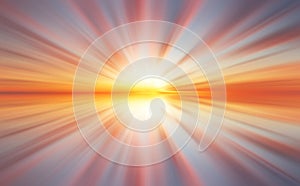 Long exposure sunset background