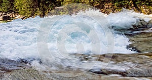 Long Exposure of the Turmoil Above the Falls