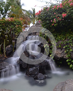 Long exposure waterfall