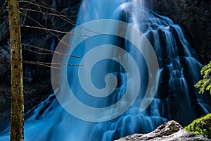 Long exposure waterfall picture