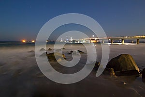 Long exposure waterscape