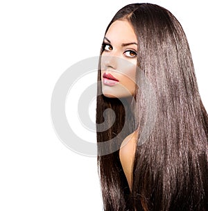 Long Healthy Straight Hair