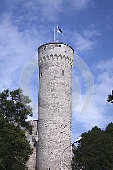 Long hermann tower Toomplea castle