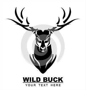 Long horn Black Bold Buck