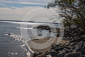 Long Island Sound shoreline