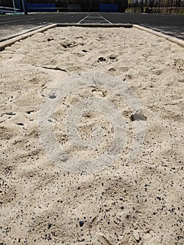 Long Jump Sand Pit, Tryon Field, Rutherford, NJ, USA