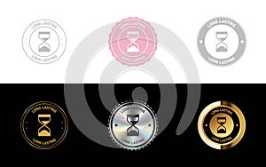 Long Lasting â Durable & High-Quality Product Vector Badge