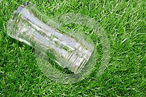 The long of light green artificial grass