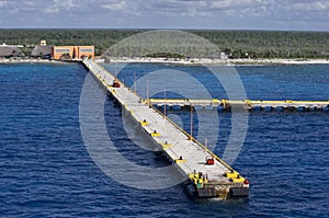 Long pier