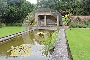 The Long Pond At Tintinhull, Somerset, England, UK