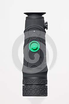 Long-range monocular isolated on a white background.