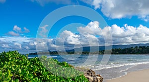 Kahuku Beach on Malaekahana Bay