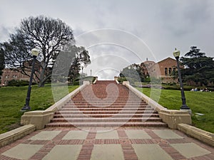 Long stair of UCLA photo