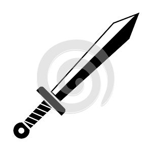 Long sword vector icon