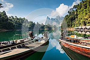 Long-tail Boats, Khao Sok National Park