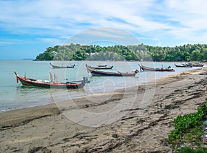 Long tail boats in Rawai Beach, Phuket, Thailand