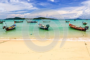 Long-tail boats, Rawai beach, Phuket, Thailand