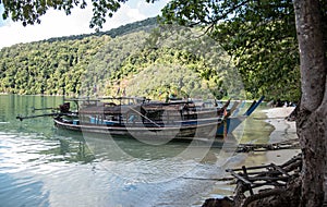 Long-Tailed Boat at Surin Island