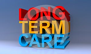 Long term care on blue