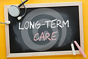 Long-Term Care Medical Concept