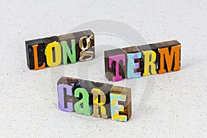 Long term care nursing home elderly caregiver healthcare