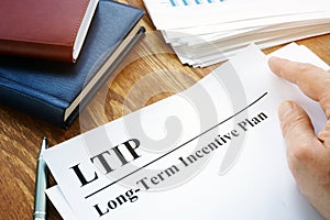 Long-Term Incentive Plan LTIP holds by man