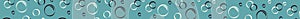 A long thin horizontal tape with bubbles design. photo