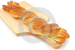 Long Twist Honey Danish Pastry