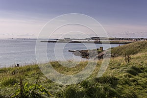 Long view of Elie coastline