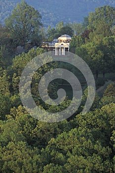 Long view of Thomas Jefferson's Monticello