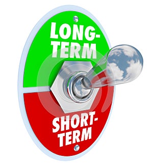 Long Vs Short Term Toggle Switch More Time Investment