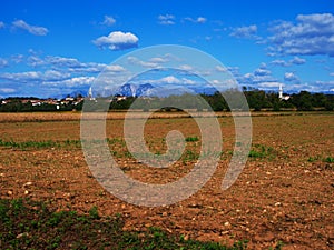 A long walk from Fagagna to San Daniele, Friuli, Italy