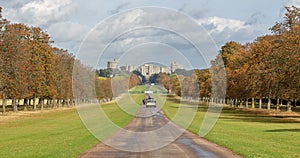 The Long walk and Windsor Castle