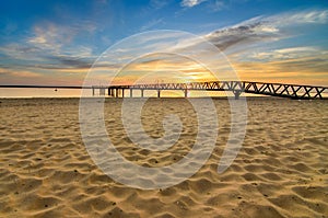 Muelle del Vigia, Mazagon, Huelva photo