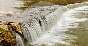 Long waterfall of the Ter river