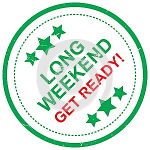 Long Weekend get ready